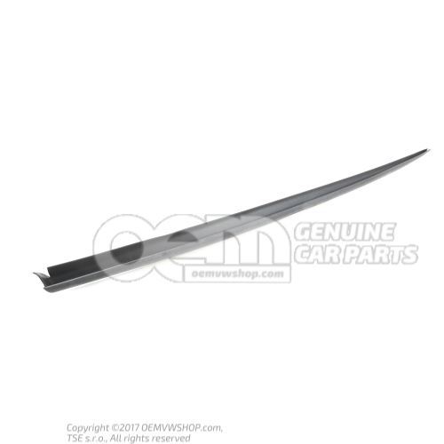 Water deflector strip satin black 4G0854327B 01C