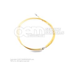 1 set single wires each with 2 contacts, in bag of 5, 'order qty. 5', flat male connector with detent lug 000979132E