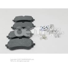 1 set of brake pads for disk brake 2H6698451A