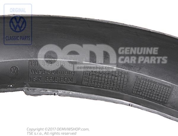 191853818D Wheel arch trim Golf Mk2 G60 and Golf Country