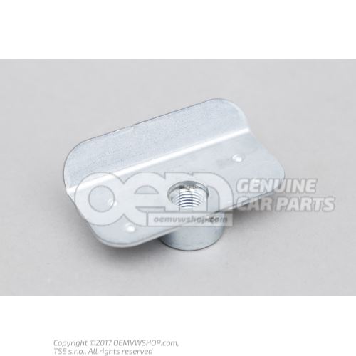Reinforcement plate for seat belt mounting 7H0810583