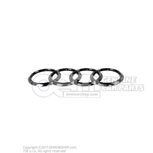 8V5853742 T94 Audi emblem black-glossy