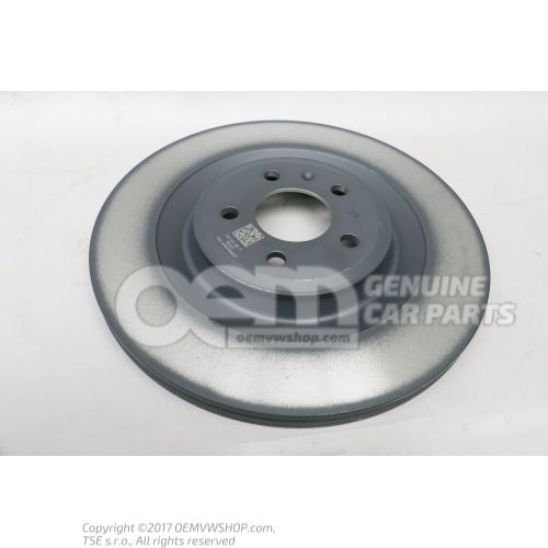 Brake disc (vented) 4H0615601P