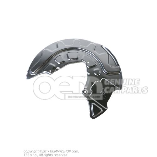 Cover plate for brake disc 5Q0615312F