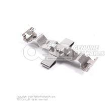 Caliper without brake pads 8R0615107G