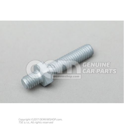 N  90596702 Double stud with hexagon drive M8X30/M8X10
