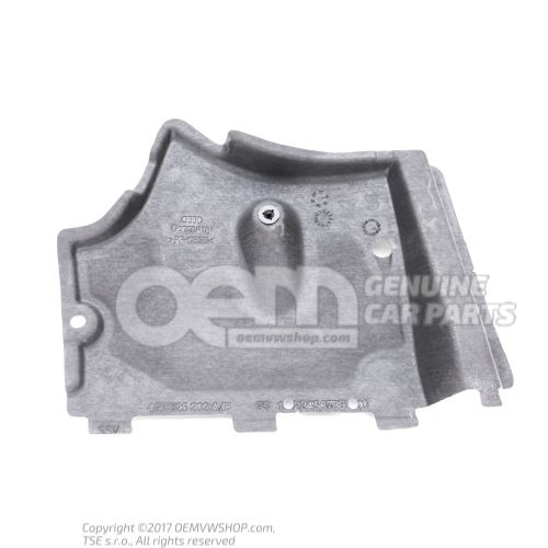 Underbody trim 4G0825202B