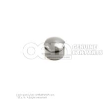 Cap - wheel bolt wheel bolt, lockable silver grey
