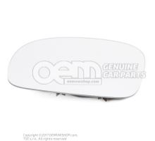 Mirror glass (convex) with carrier plate Volkswagen Beetle 1C 1C2857521E