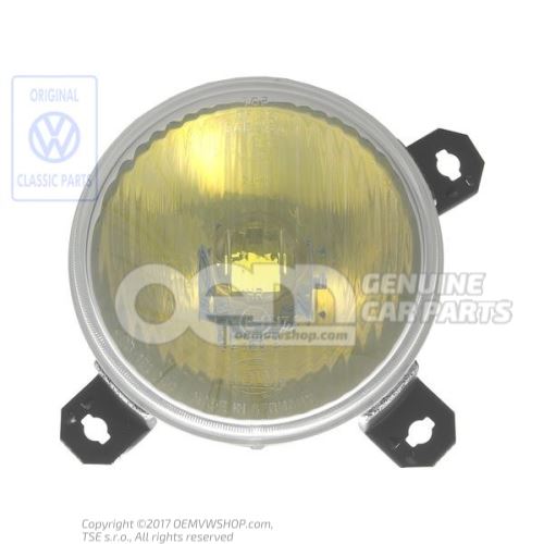 Headlight insert (halogen) main beam light, yellow light Volkswagen Golf Cabriolet 171 155941784A