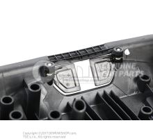 Cover lower part for lock carrier anthracite 7E5864585D 82V