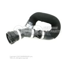 Coolant hose with quick release coupling 8K0121055Q