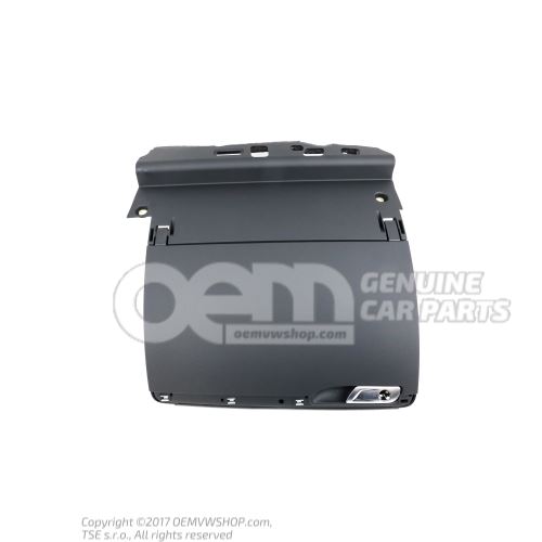 Glove compartment soul (black) 8J1857096C 6PS