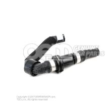 Coolant hose with coolant regulator 8J0121124A