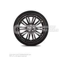 Complete winter wheel 19", aluminium rim, brilliant black metallic 3V0073629  FL8