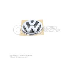 VW emblem chrome colours/black 1S6853630 FXC