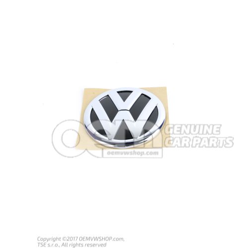 Embleme VW couleurs chromees/noir 1S6853630 FXC