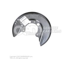 Cover plate for brake disc 8L0615611