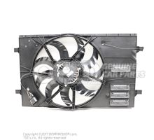 Ventilateur du radiateur avec rotor de ventilateur