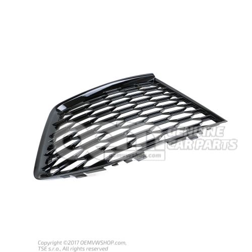 Rejilla conduccion aire negro-brillante Audi RSQ3 8U 8U0807681M T94