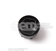 Cap - wheel bolt satin black 4M0601173E 9B9