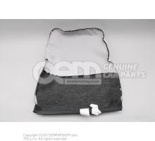 Backrest cover (fabric) Titan black 7E0881805GKHTN
