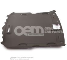 Moulded headliner platinum 8L3867505N 77R