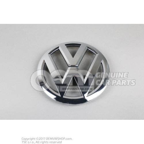 VW emblem chrome colours/black 7P6853601A ULM
