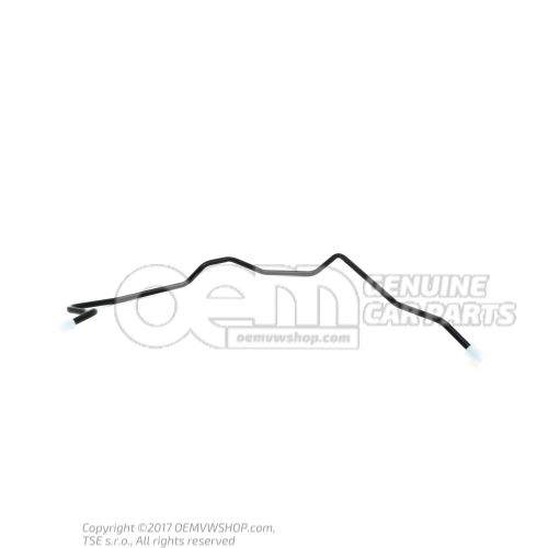 Brake pipe from brake master cylinder to hydraulics 4M1614706AB