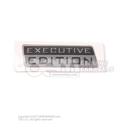 Badge (self-adhesive) satin black/high chrome 7P6853688E YMS