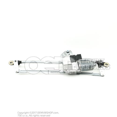 Window wiper mounting with wiper motor 8J1955023D