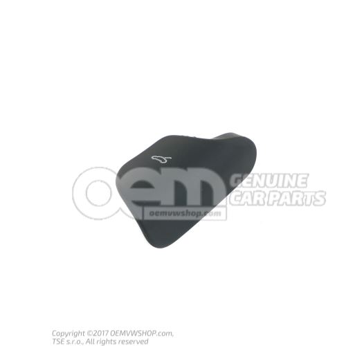 Levier de deverrouillage soul (noir) Audi R8 Coupe/Spyder 42 423823533 6PS