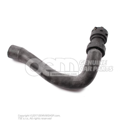 Coolant hose with quick release coupling 8E0121101R