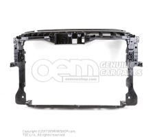 Lock carrier with mounting for coolant radiator and electric fan Volkswagen Tiguan 5N (North America) 5N0805588F