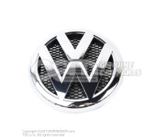 Simbolo VW colores cromados/negro 2H0853601A ULM