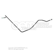 Brake pipe from hydraulics to brake hose 4H1614724C