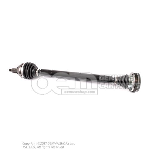 Drive shaft with constant velocity joints 6C0407272C