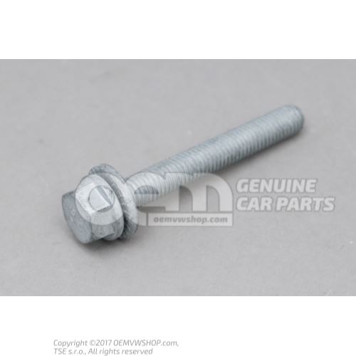 N  91200501 Hex collared bolt M10X75-S22