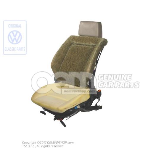 Seat complete with backrest and headrest (without cover) Volkswagen Golf Cabriolet 171 155881024