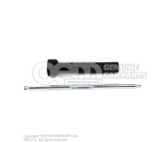 Angled screwdriver with inter- changeable multipoint bits 6R0012255