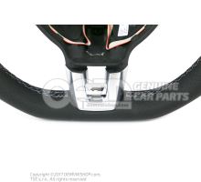 Mult.steering wheel (leather) steering wheel (leather) black/art grey 1K8419091BQASZ