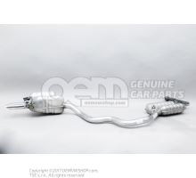 Centre silencer with rear silencer 1Z0253181Q