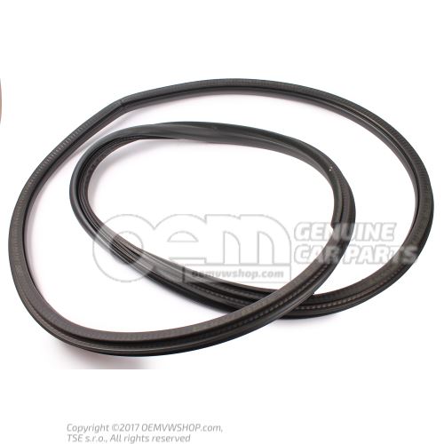 Door seal, inner soul (black) 8P4831721C 28P