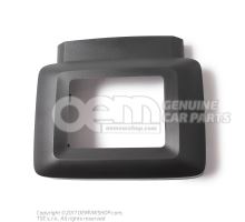 Trim for radar sensor satin black 5F0907225 9B9