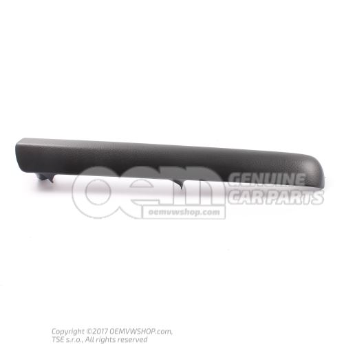 Trim for handle recess carbon black 6L1867197B 4W4