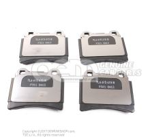 1 set of brake pads for disk brake 7L6698451B
