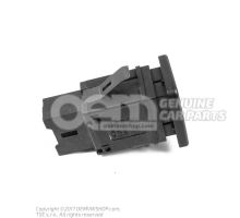 Pushbutton for parking aid black 7E5919281 3X1