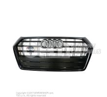 Radiator grille dark chrome matte/dark chrome high-gloss Audi Q5 80 80A853651S FUQ