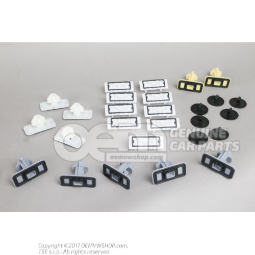 1 jeu pieces de fixation Audi A6/S6/Avant/Quattro 4G 4G0898909C