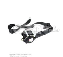 Three-point automatic seat, belt with belt tensioner, black 1S4857706F RAA